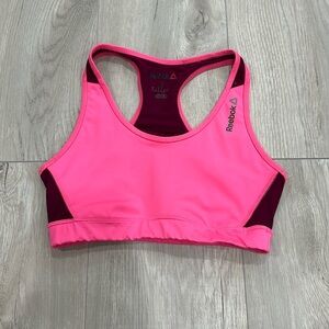Reebok sports bra size small